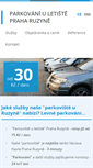 Mobile Screenshot of letiste-parking.cz
